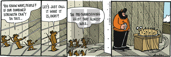 Overboard on Wednesday November 25, 2009 Comic Strip