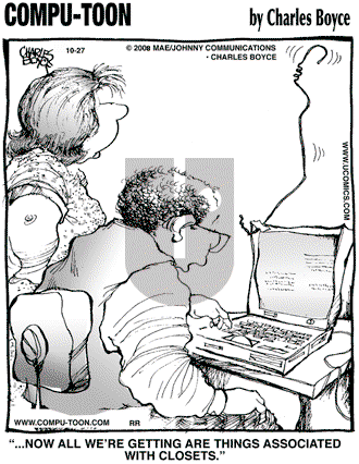 Compu-toon on Monday October 27, 2008 Comic Strip