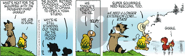 Over the Hedge on Friday December 2, 2016 Comic Strip