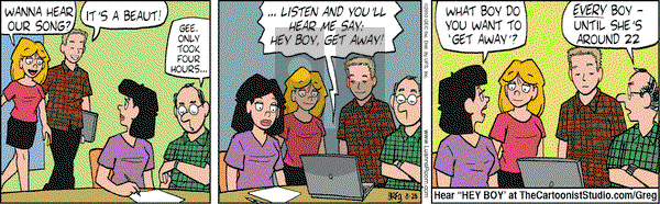Luann on Saturday August 28, 2010 Comic Strip
