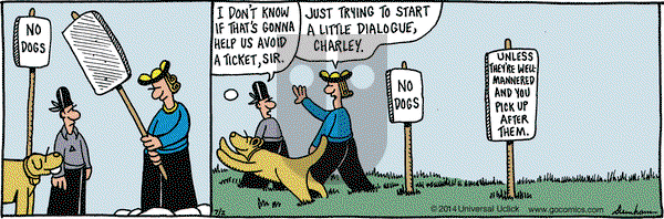 Overboard on Wednesday July 2, 2014 Comic Strip