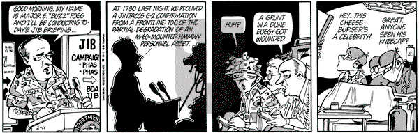 Doonesbury on Monday February 11, 1991 Comic Strip
