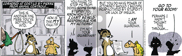 Over the Hedge on Monday February 9, 2015 Comic Strip