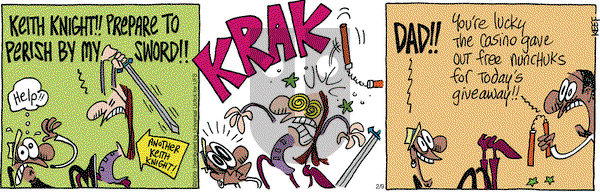 The Knight Life - Saturday February 9, 2013 Comic Strip
