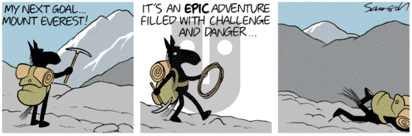 Dark Side of the Horse on Monday March 3, 2014 Comic Strip