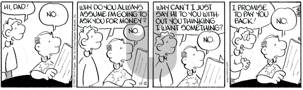 Drabble on Monday November 12, 2007 Comic Strip