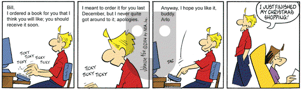 Arlo and Janis on Tuesday August 24, 2004 Comic Strip