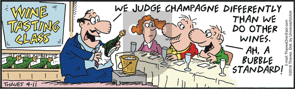 Frank and Ernest on Monday April 11, 2016 Comic Strip