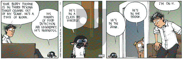 Get Fuzzy on Saturday January 31, 2009 Comic Strip