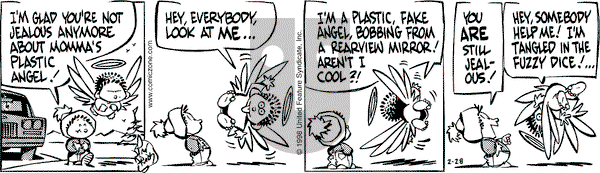 Rose is Rose on Saturday February 28, 1998 Comic Strip
