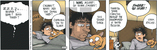 Get Fuzzy on Wednesday March 18, 2009 Comic Strip