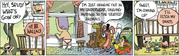Wallace the Brave on Wednesday March 17, 2021 Comic Strip