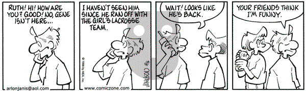 Arlo and Janis on Wednesday August 5, 1998 Comic Strip