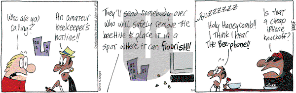 The Knight Life on Thursday July 4, 2013 Comic Strip