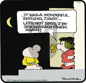 Ziggy on Friday November 24, 2017 Comic Strip