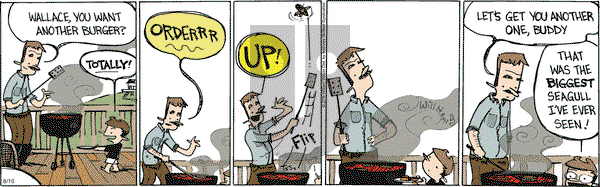 Wallace the Brave on Thursday August 16, 2018 Comic Strip