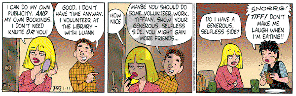 Luann on Thursday January 11, 2007 Comic Strip