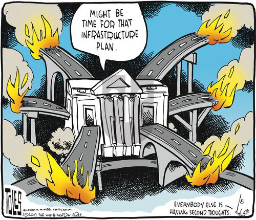 Tom Toles on Sunday March 12, 2017 Comic Strip