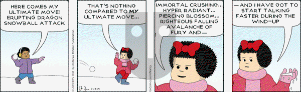 Nancy on Thursday February 28, 2019 Comic Strip