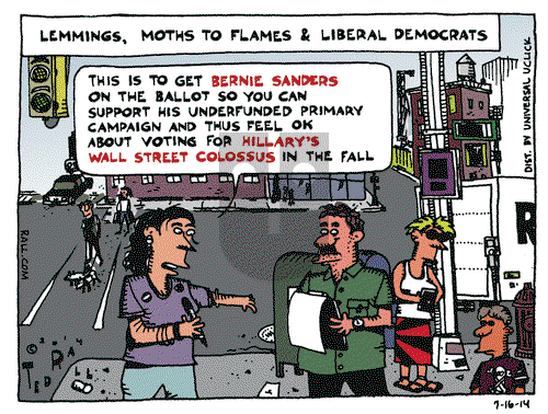 Ted Rall on Wednesday July 16, 2014 Comic Strip