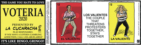 La Cucaracha on Thursday July 23, 2020 Comic Strip