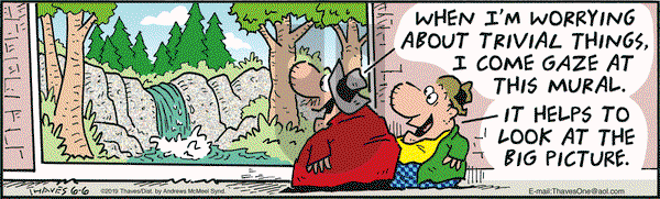 Frank and Ernest on Thursday June 6, 2019 Comic Strip