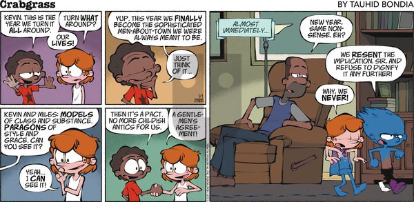 Crabgrass - Sunday January 1, 2023 Comic Strip