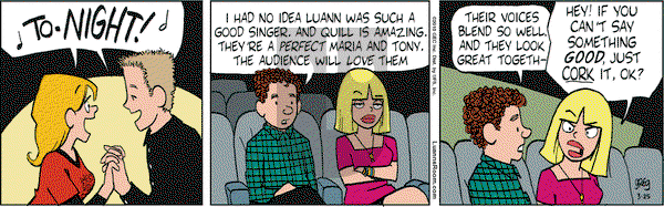 Luann on Thursday March 25, 2010 Comic Strip