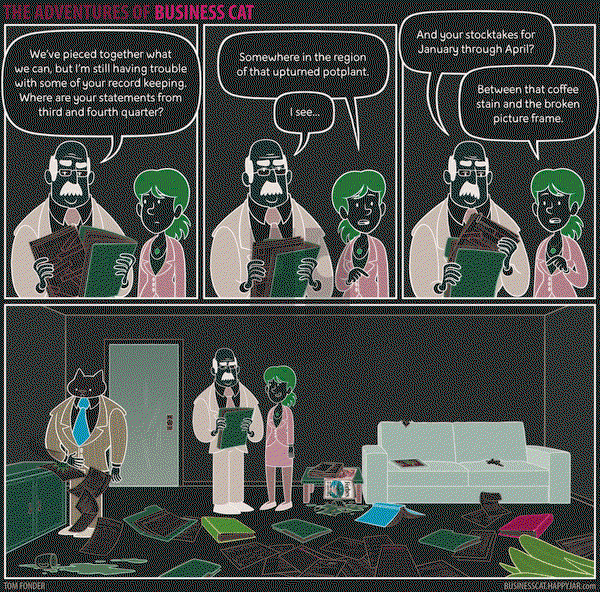 The Adventures of Business Cat - Monday August 28, 2017 Comic Strip