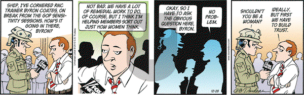 Doonesbury on Saturday December 28, 2013 Comic Strip