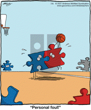 In the Bleachers - Tuesday July 6, 2021 Comic Strip