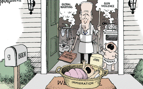 Robert Ariail on Thursday April 22, 2021 Comic Strip