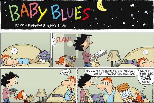 Baby Blues on Sunday October 15, 2017 Comic Strip