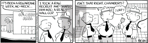 Drabble on Saturday June 15, 2002 Comic Strip