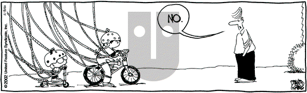 The Buckets on Saturday May 18, 2002 Comic Strip