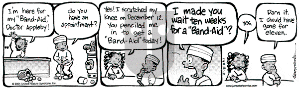 JumpStart on Thursday February 15, 2001 Comic Strip