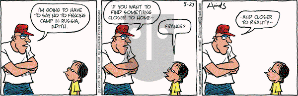 Cleats on Saturday May 27, 2006 Comic Strip