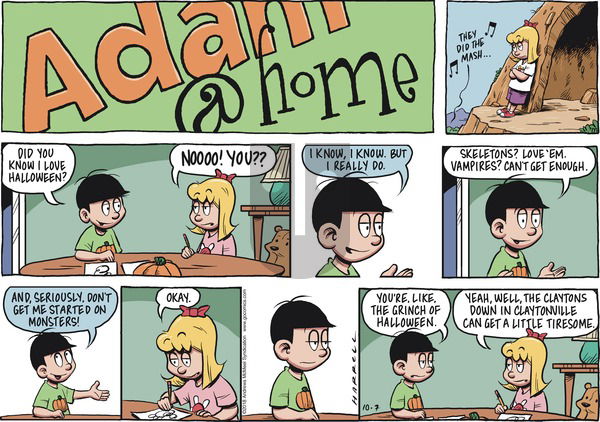 Adam@Home on Sunday October 7, 2018 Comic Strip