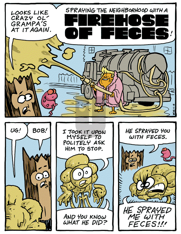 Bob the Angry Flower on Monday April 14, 2025 Comic Strip