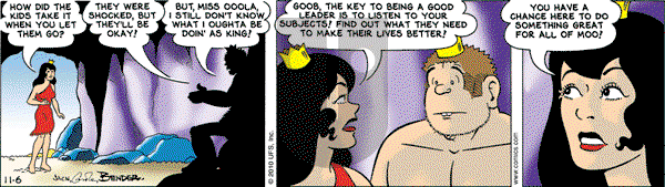 Alley Oop on Saturday November 6, 2010 Comic Strip