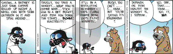 Get Fuzzy - Tuesday December 20, 2016 Comic Strip