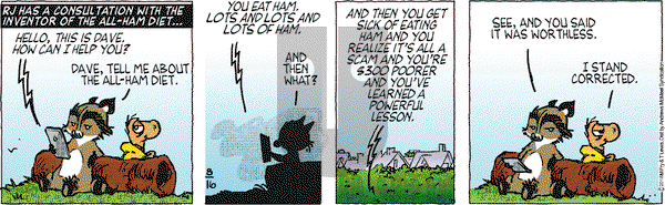 Over the Hedge on Thursday August 16, 2018 Comic Strip
