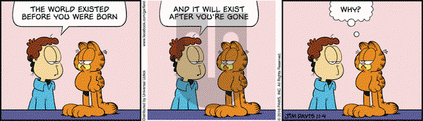 Garfield on Friday November 4, 2016 Comic Strip