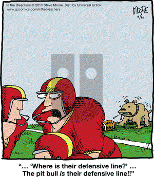 In the Bleachers on Monday September 30, 2013 Comic Strip