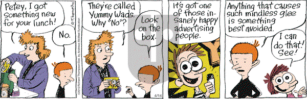 Cul de Sac on Monday April 14, 2025 Comic Strip