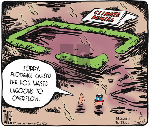 Tom Toles on Sunday September 23, 2018 Comic Strip