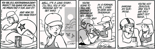 Doonesbury on Tuesday May 24, 1988 Comic Strip