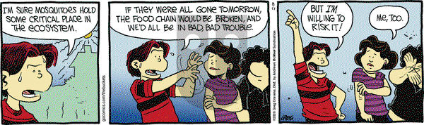 The Buckets on Monday August 17, 2020 Comic Strip