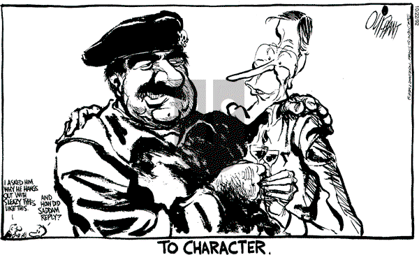 Pat Oliphant - Thursday October 22, 1992 Comic Strip