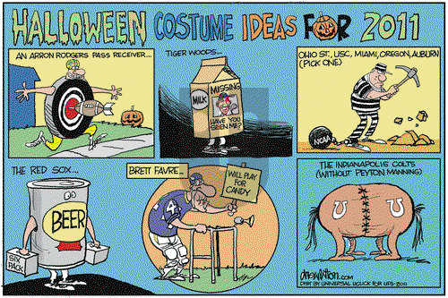 Win, Lose, Drew - Monday October 24, 2011 Comic Strip